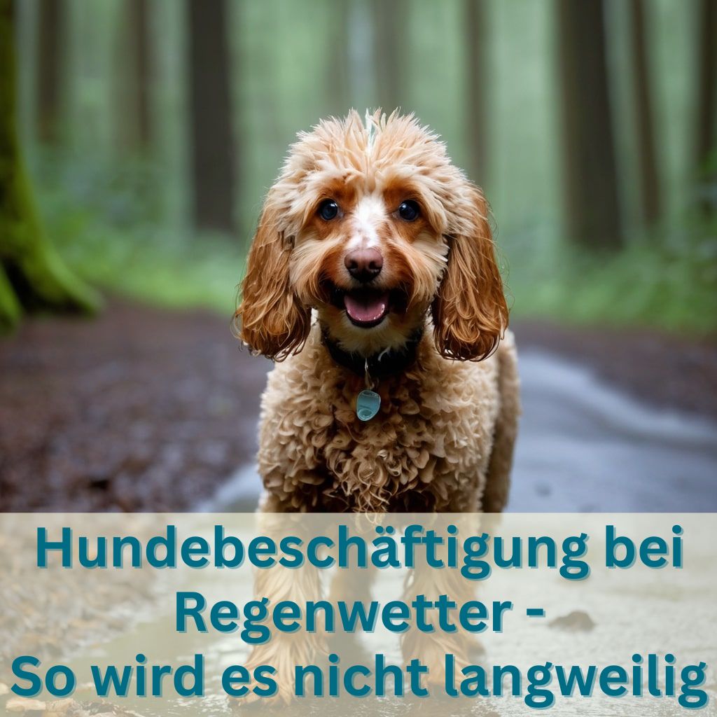Hundebeschäftigung bei Regenwetter